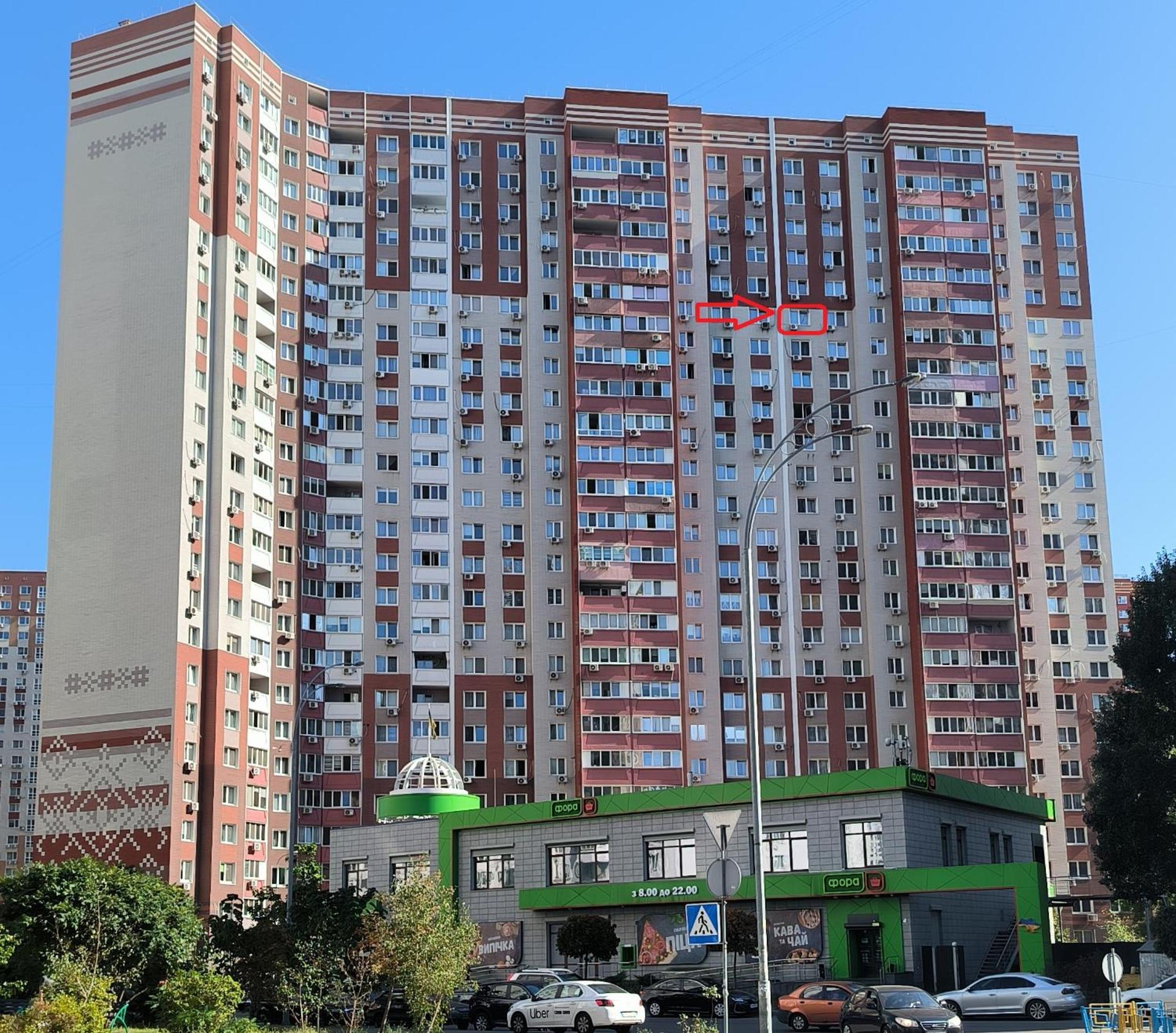 Apartment Near Metro Pozniaky Kiev Exterior foto